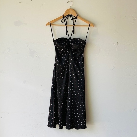 Stop Staring Amanda Mini Bow Printed Dress - Picture 5 of 8